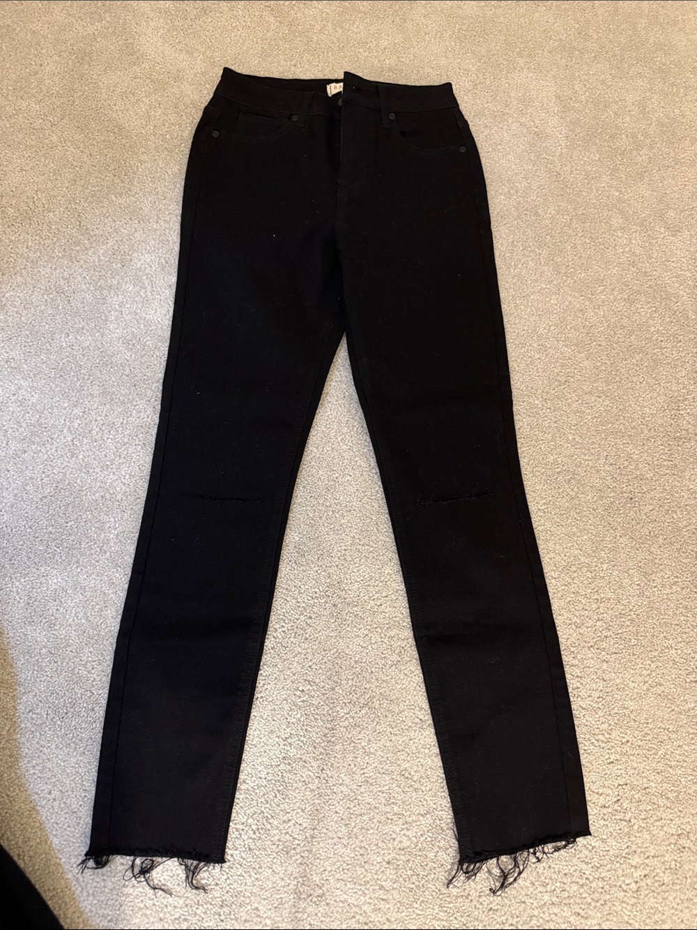 Black High-Rise Women's Skinny Jeans